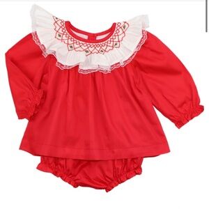 Red Christmas outfit